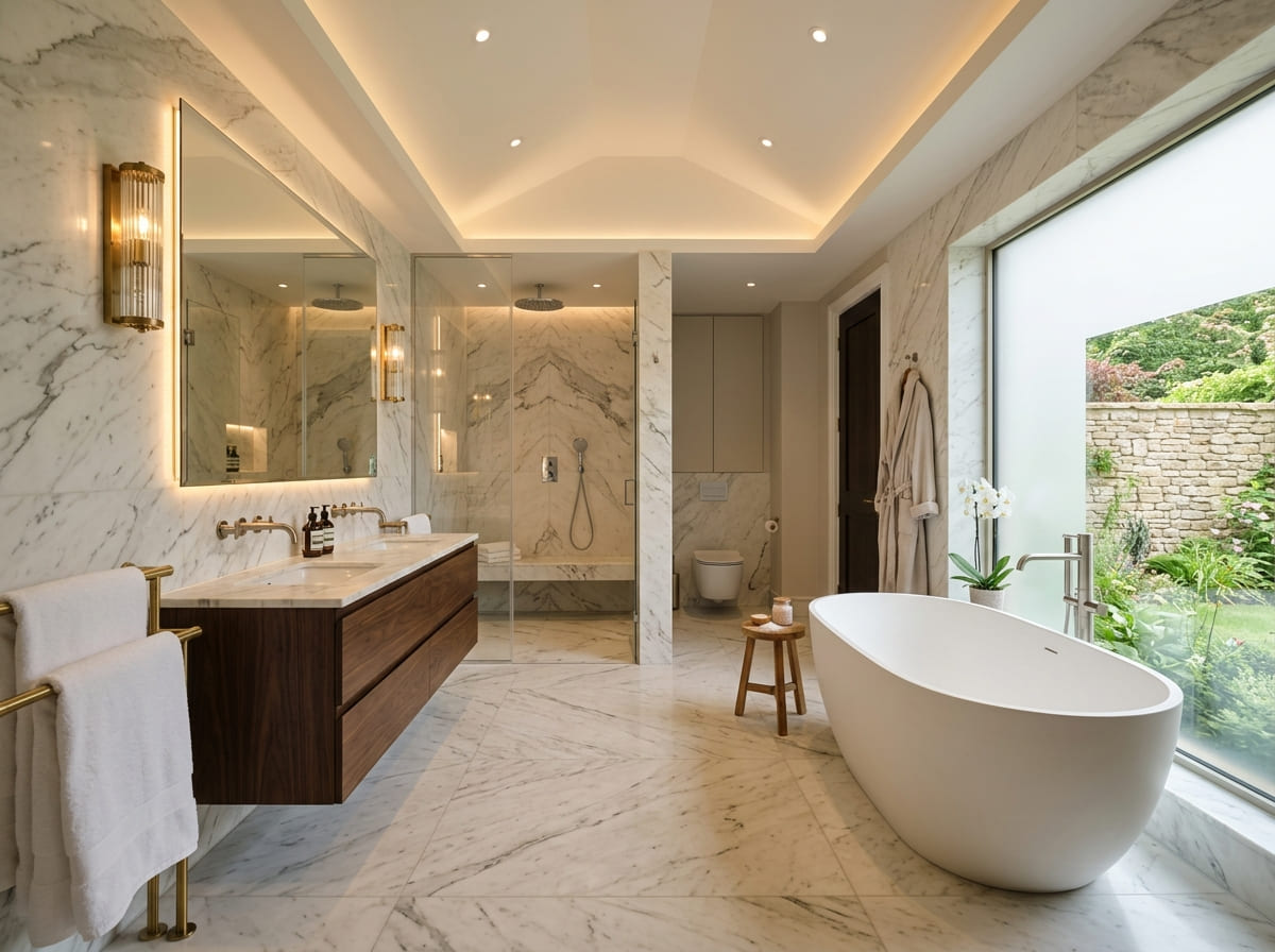 Custom Bathroom Renovation in Newport